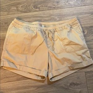 Old Navy Drawstring Khaki Shorts